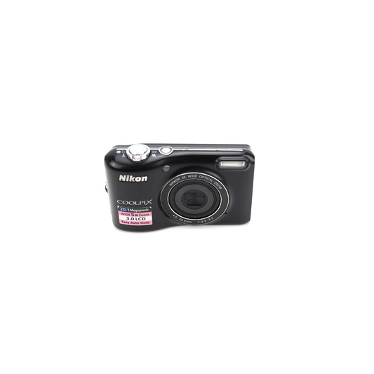 Nikon Coolpix L28 Digital Camera 16.1MP Black - FULL KIT - 24HR POST