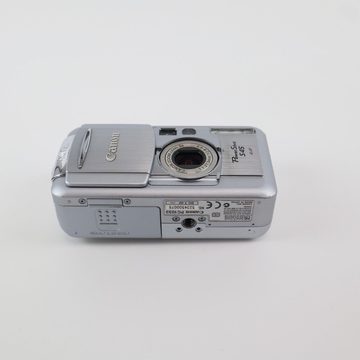 Canon PowerShot S45 Digital Camera - FULL KIT - 24HR POST
