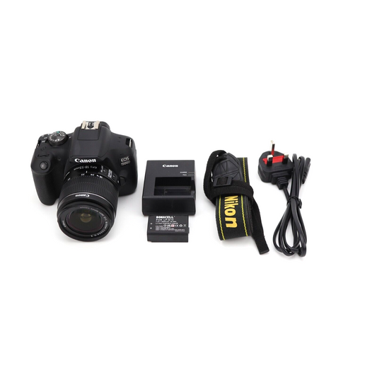 Canon EOS 1500D Camera KIT with 18-55mm Lens - 7K Shutter - 24HR POST