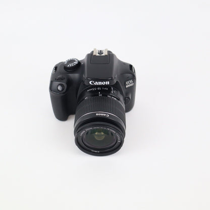 Canon EOS 4000D Camera with 18-55mm Lens - 900 Shutter Count - 24HR POST