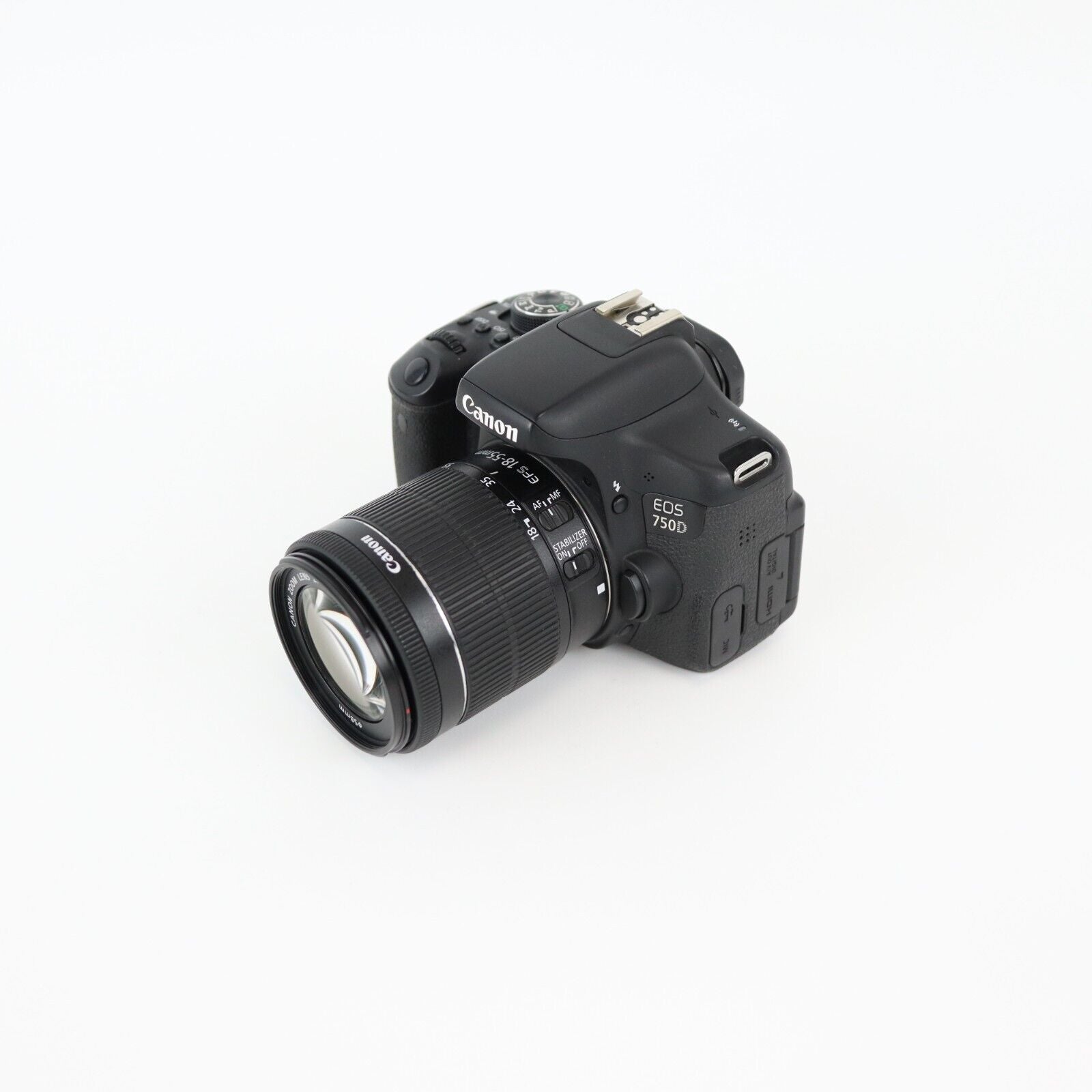 Canon EOS 750D Camera FULL KIT With 18-55mm Lens - GRADE A -  Low Shutter Count