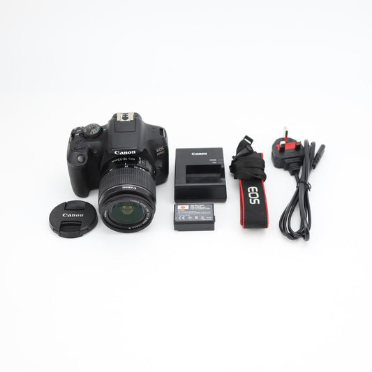 Canon EOS 2000D Camera KIT with 18-55mm Lens - 24HR POSTAGE