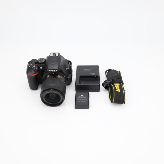 Nikon D3500 Camera FULL KIT with 18-55mm Lens - Low Shutter Count- 24HR Delivery
